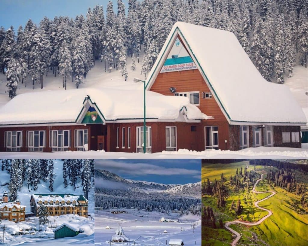 Gulmarg Hill Station Jammu & Kashmir, India